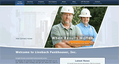 Desktop Screenshot of linebachfunkhouser.com